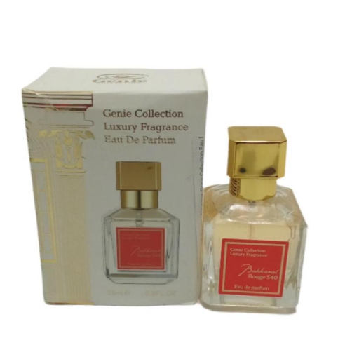 Genie Collection Bakkarat Rouge 540 – Long-Lasting Pocket Perfume, 25ml