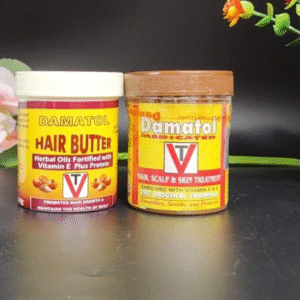 Damatol Medicated Hair Cream 110g & Hair Butter Scalp and Skin Treatments 250g (2pcs)