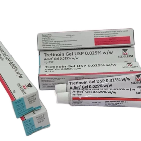 Tretinoin Gel USP (A-Ret) 0.025% –20g