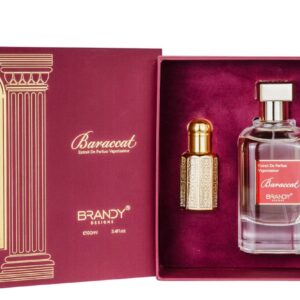 BARACCAT EDP PERFUME 100ML & OIL 12ML GIFT SET BY BRANDY DESIGN FOR UNISEX