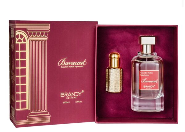 BARACCAT EDP PERFUME 100ML & OIL 12ML GIFT SET BY BRANDY DESIGN FOR UNISEX
