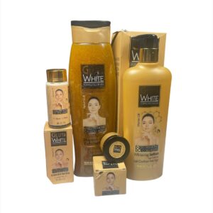 Gluta White 4pcs Gluta White Shower Gel 700ML Anti Acne & Whitening Formula with Extra Concentrate