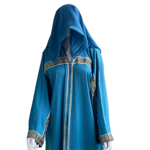 Mil Blue Abaya