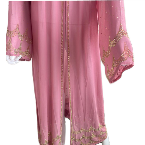 Pink Colour Abaya