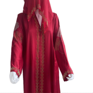 Red style Abaya