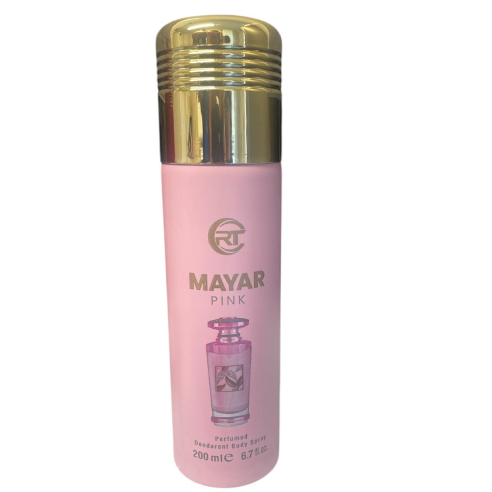 MAYAR PINK DEODORANT BODY SPRAY 200Ml